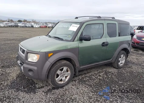 2003 Honda Element Ex from USA, damaged, VIN 5J6YH28593L026651